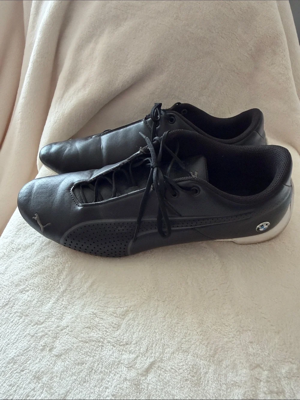 Puma BMW Motorsport Black Low-Profile Sneakers